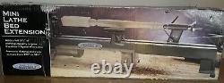 Brand New Rockler 5-Speed Mini Lathe with Bed Extension & Turning Tool Set