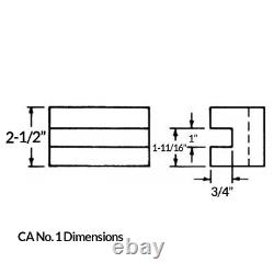 CA Wedge Tool Post Set for 14-20 Lathe Swing with Holder Numbers 1-2-4-7-10