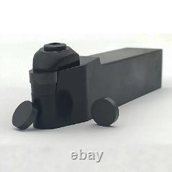 CRDNN2525 Lathe Turning Tool Holder + 1pcs RNGN1204 CBN Round Milling Inserts