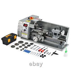 CREWORKS 8x14 Mini Metal Lathe 600W Digital Variable Speed Metalworking 2250RPM