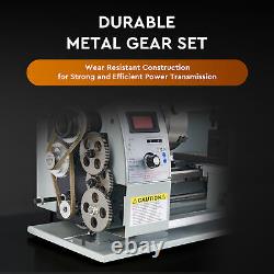 CREWORKS 8x16 Mini Metal Lathe w 750W DC Motor 2500rpm 3 Jaw Chuck LCD Display