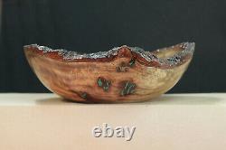 Camphor Wood bowl, hand made, lathe turned, wood