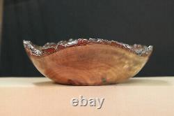 Camphor Wood bowl, hand made, lathe turned, wood