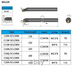 Carbide Blade Lathe Tungsten Steel Cutter Bar Internal Hole Turning Tool CCMT