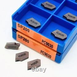 Carbide Inserts CNC Lathe Grooving Milling Cutter Turning Tool SP200 SP300 SP400