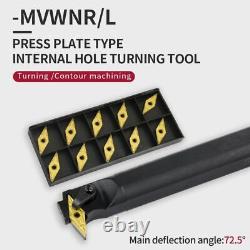 Carbide Inserts Lathe Bar CNC Cutting Turning Tool Holder S20R/S25S/S32T-MVWNR16