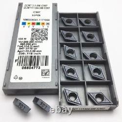 Carbide Milling Inserts CNC Metal Lathe Turning Tool DCMT11T304/308 IC907/IC908