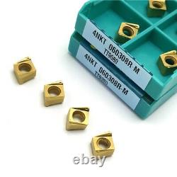 Carbide Milling Inserts Indexable Metal Lathe Cutting Turning Tool 4NKT060308R-M
