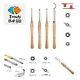 Carbide Tipped Wood Turning Tools Lathe Set Finisher/rougher/detailer/hollow
