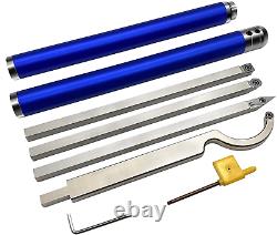 Carbide Tipped Wood Turning tools set, Latest Lathe Rougher Finisher Swan Neck H