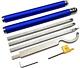Carbide Tipped Wood Turning Tools Set, Latest Lathe Rougher Finisher Swan Neck H