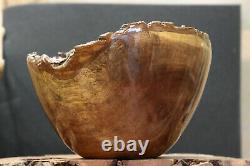 Chinese Tallow bowl, hand made, lathe turned, wood