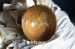 Chinese Tallow bowl, hand made, lathe turned, wood