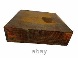 Cocobolo Bowl/Platter Turning Square Carving Wood Block Lathe 10x10x2 (1 Pc)