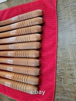 Craftsman Set Of 10 New Old Stock High Speed Steel Wood Turning Chisels USA