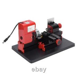 DIY Mini Wood Metal Motorized Lathe Machine Woodworking Turning Tool Kit DC12V