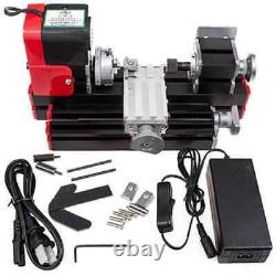 DIY Tool Big Power Mini Metal Rotating Lathe, 24W 20000rev/min Motor, One Set