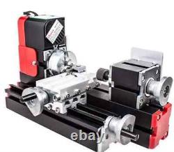 DIY Tool Big Power Mini Metal Rotating Lathe, 24W 20000rev/min Motor, One Set