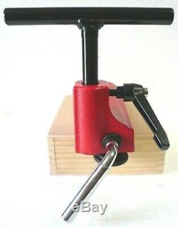 Deluxe 10 Wood Lathe Tool Rest Base + Eccentric Lock + 6 Tool Rest Turning New