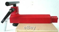Deluxe 10 Wood Lathe Tool Rest Base + Eccentric Lock + 6 Tool Rest Turning New