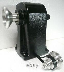 Deluxe Wood Lathe Headstock 12 Swing 1-8 x MT2 Ball Bearing Spindle New
