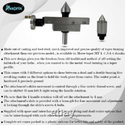 Design Patent Taper Turning For Lathe Tailstock with Live & Dead Center options