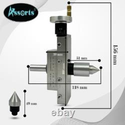 Design Patent Taper Turning For Lathe Tailstock with Live & Dead Center options
