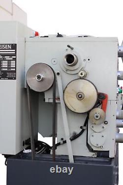 EISEN 1440GE-MAX (2 spindle bore) Lathe, 3HP, With DRO made in Taiwan installed