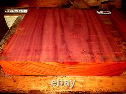 Exotic Kiln Dried Padauk Platter Turning Blank Lumber Lathe Wood 20 X 20 X 2