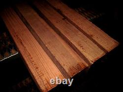 Four (4) Kiln Dried Walnut Turning Blocks Blanks Lumber Wood Lathe 3 X 3 X 36