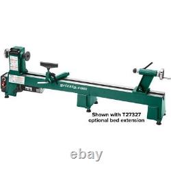 Grizzly T25920 12 x 18 Variable-Speed Benchtop Wood Lathe