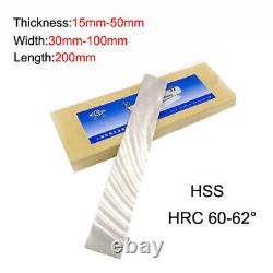 HSS Tool Square Lathe Turning Grinder Cutter Mill Blank HRC 60-62° Length 200mm