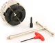 Hurricane Turning Tools, Htc125, 5 Four Jaw Woodturning Chuck Kit, With 1 X 8