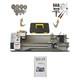 Inch Precision Metal Bench Lathe 1100w Woodworking Metalworking Tools Metal Gear