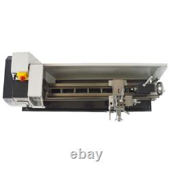 Inch Precision Metal Bench Lathe 1100W Woodworking Metalworking Tools metal gear