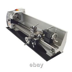 Inch Precision Metal Bench Lathe 1100W Woodworking Metalworking Tools metal gear