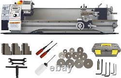 Inch Precision Metal Bench Lathe 832 900W Brushless Motor Turning Machine