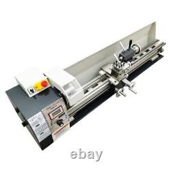 Inch Precision Metal Wood Bench Lathe 839 1100W Turning Grooving Machine