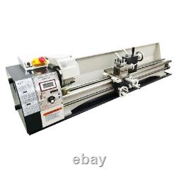 Inch Precision Metal Wood Bench Lathe 839 1100W Turning Grooving Machine
