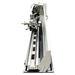 Inch Precision Metal Wood Bench Lathe 839 1100W Turning Grooving Machine