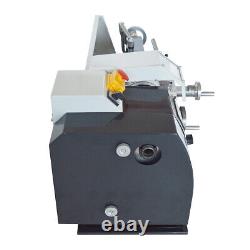 Inch Thread Metal Lathe Brushless Motor Bench Turning Machine 110V 7x12 WM180