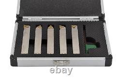 Indexable Lathe Tool Carbide Turning Tool Set 12 mm Shank