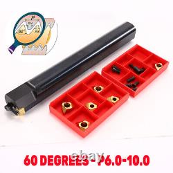 Indexable Threading Insert 60° P6-10 Lathe Internal Threading Boring Bar Holder