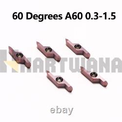 Indexable Turning Threading Stenotypic 60 Degree Threading Insert A60 0.3-1.5