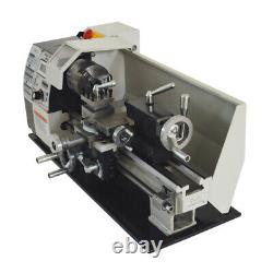 Intbuying 7X12 Metal Bench Lathe Mini Precision Wood Lathe Turning Machine