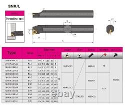 Internal Threaded Tool Holder Tungsten Carbide 16-22IR Anti-vibration Insert SNR