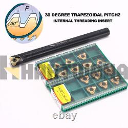 Internal Threading Insert 30° Metric Trapezoid TR2 SNR0013N16 For Lathe Turning