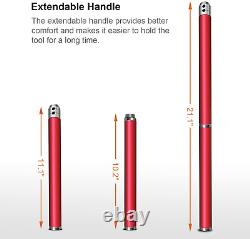 Kingson Carbide Tipped Wood Lathe Turning Tools Set, Rougher Finisher Detailer S