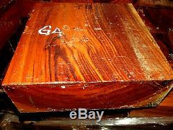 Large Goncalo Alves/tigerwood Bowl Blank Lathe Turning 12 X 12 X 4 Tb