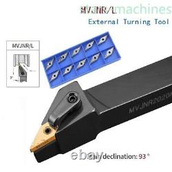 Lathe Cutting Tools Set Hard Alloy Carbide Inserts External Turning Tool Holder